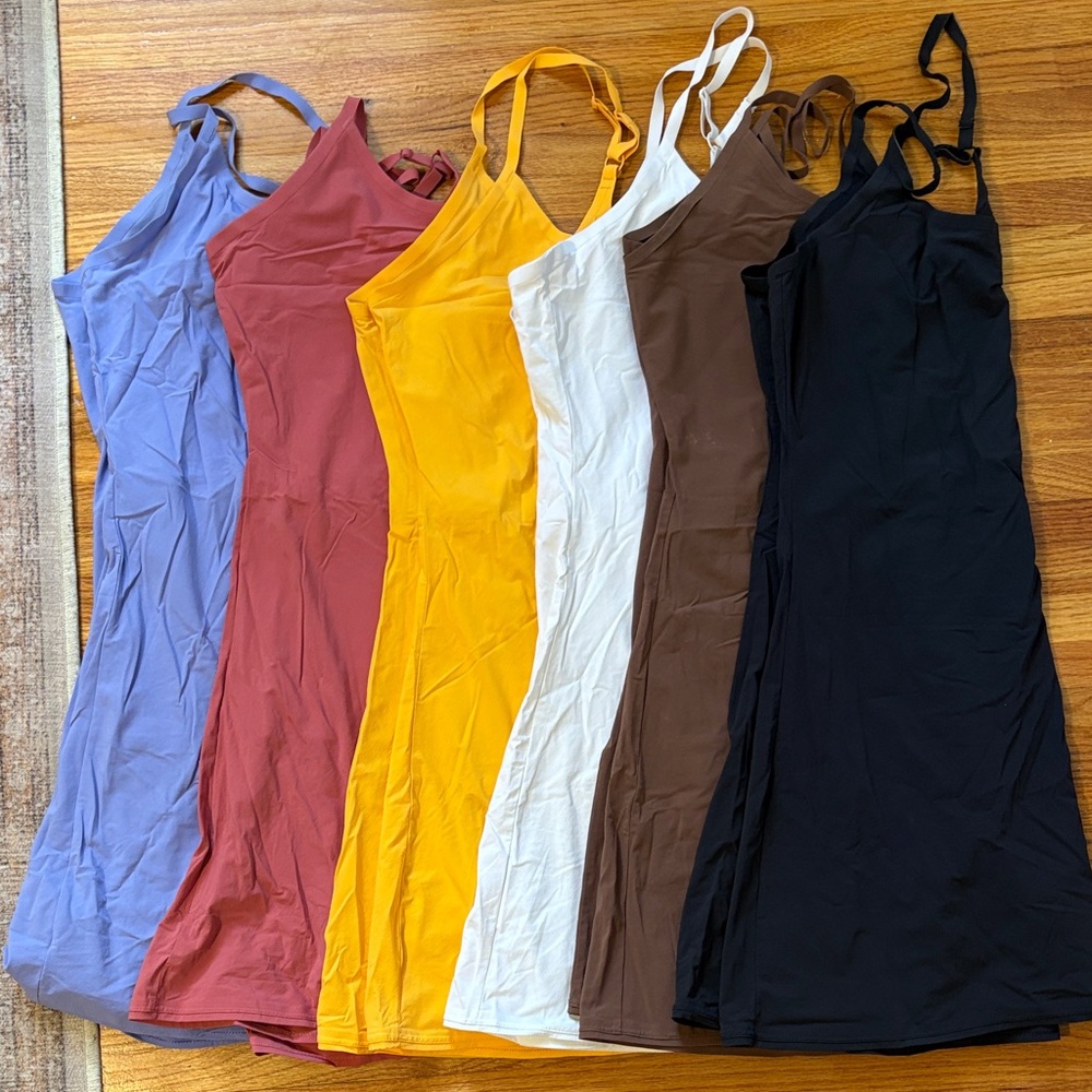 Outdoor Voices Exercise dresses all size L, various colors